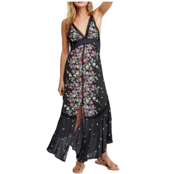 Free People Dresses & Skirts - free people dress Paradise Printed Maxi Dress S